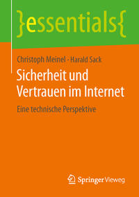 Vorderes Coverbild Sicherheit und Vertrauen im Internet