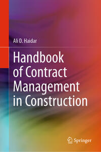 Vorderes Coverbild Handbook of Contract Management in Construction