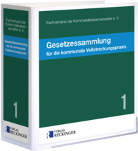 Vorderes Coverbild Gesetzessammlung für die kommunale Vollstreckungspraxis