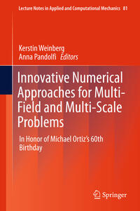 Vorderes Coverbild Innovative Numerical Approaches for Multi-Field and Multi-Scale Problems