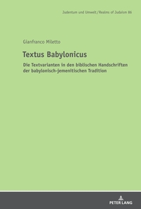 Vorderes Coverbild Textus Babylonicus