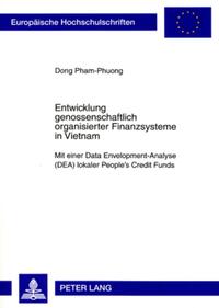 Vorderes Coverbild Entwicklung genossenschaftlich organisierter Finanzsysteme in Vietnam