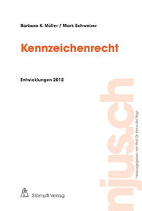 Vorderes Coverbild Kennzeichenrecht