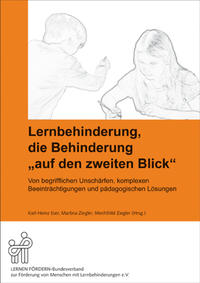 Vorderes Coverbild Lernbehinderung, die Behinderung "auf den zweiten Blick"
