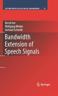 Vorderes Coverbild Bandwidth Extension of Speech Signals
