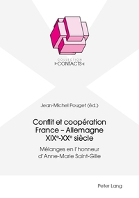 Vorderes Coverbild Conflit et coopération France – Allemagne XIXe–XXe siècle