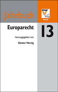 Vorderes Coverbild Europarecht