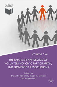 Vorderes Coverbild The Palgrave Handbook of Volunteering, Civic Participation, and Nonprofit Associations