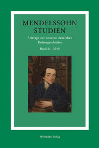 Vorderes Coverbild Mendelssohn-Studien 21