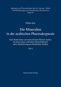 Vorderes Coverbild Die Mineralien in der arabischen Pharmakognosie