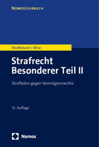 Vorderes Coverbild Strafrecht Besonderer Teil II
