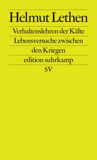 Vorderes Coverbild Verhaltenslehren der Kälte