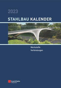 Vorderes Coverbild Stahlbau-Kalender / Stahlbau-Kalender 2023