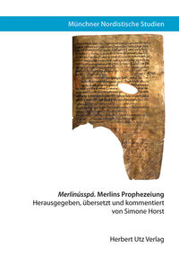 Vorderes Coverbild Merlínússpá. Merlins Prophezeiung