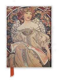 Vorderes Coverbild Premium Notizbuch DIN A5: Alphonse Mucha, Träumerei