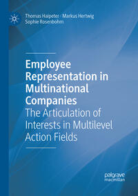 Vorderes Coverbild Employee Representation in Multinational Companies