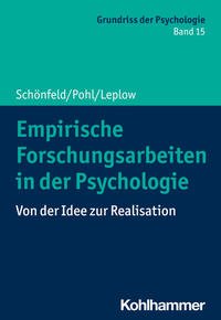 Vorderes Coverbild Empirische Forschungsarbeiten in der Psychologie