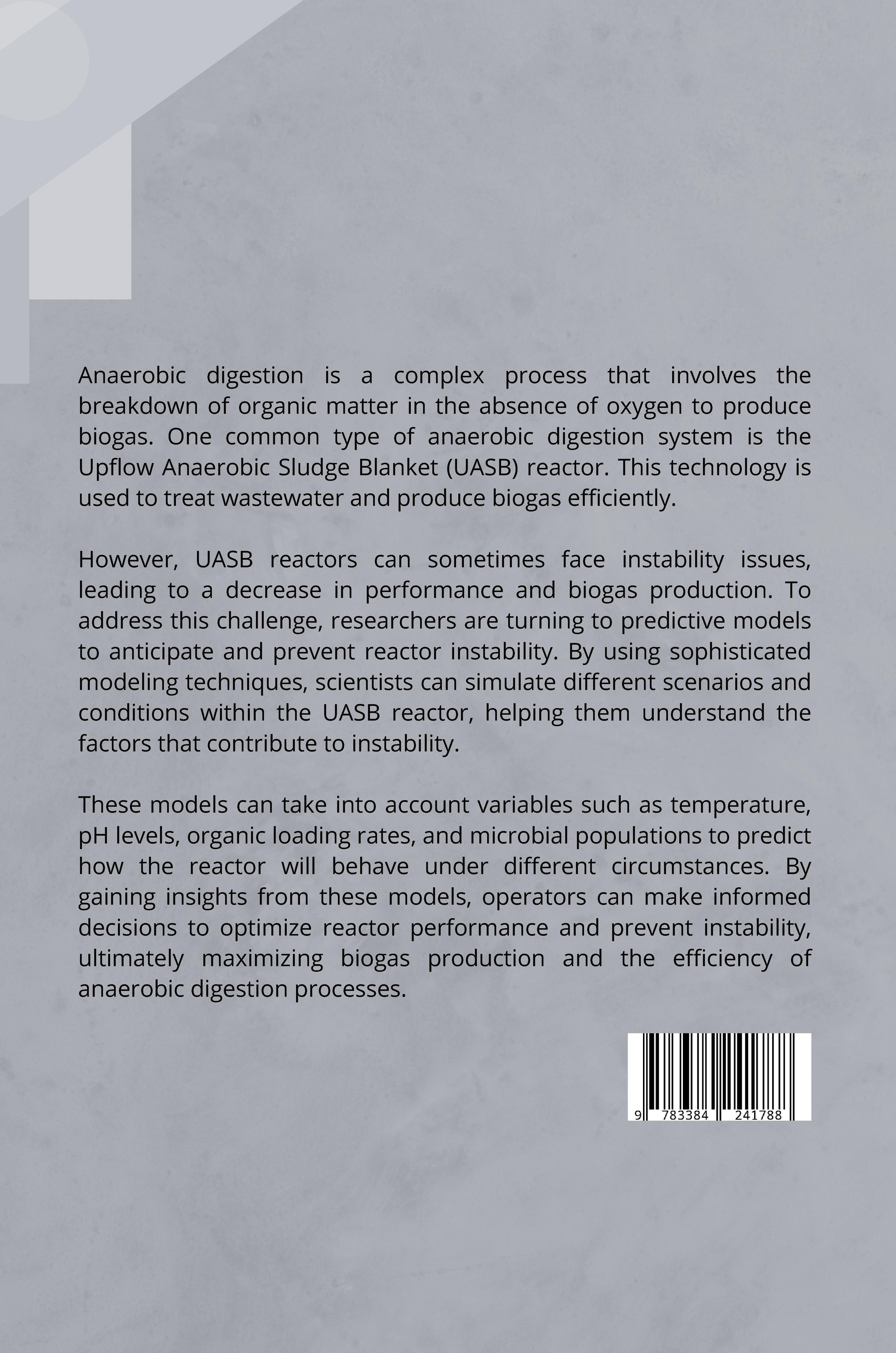 Rückseitencover Anaerobic Digestion Foresight: Using Models to Predict UASB Reactor Instability