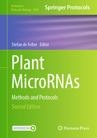 Vorderes Coverbild Plant MicroRNAs