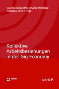Vorderes Coverbild Kollektive Arbeitsbeziehungen in der Gig Economy