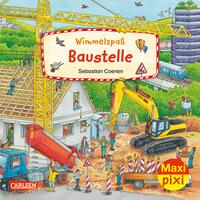 Vorderes Coverbild Maxi Pixi 424: Wimmelspaß Baustelle