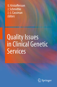 Vorderes Coverbild Quality Issues in Clinical Genetic Services