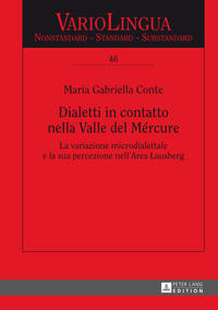 Vorderes Coverbild Dialetti in contatto nella Valle del Mércure