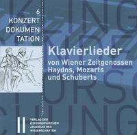 Vorderes Coverbild Klavierlieder
