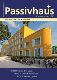 Vorderes Coverbild Passivhaus Kompendium 2016