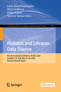 Vorderes Coverbild Pediatric and Lifespan Data Science