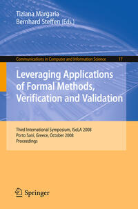 Vorderes Coverbild Leveraging Applications of Formal Methods, Verification and Validation