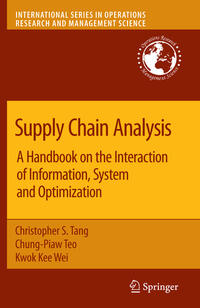 Vorderes Coverbild Supply Chain Analysis