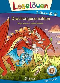 Vorderes Coverbild Leselöwen 2. Klasse - Drachengeschichten