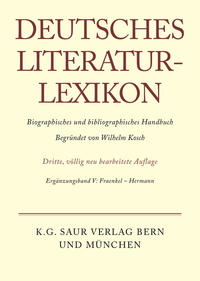 Vorderes Coverbild Deutsches Literatur-Lexikon / Fraenkel - Hermann