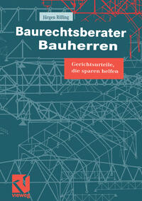Vorderes Coverbild Baurechtsberater Bauherren