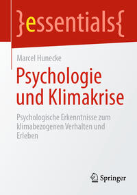 Vorderes Coverbild Psychologie und Klimakrise