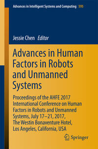 Vorderes Coverbild Advances in Human Factors in Robots and Unmanned Systems