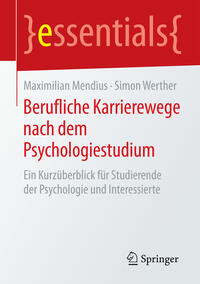 Vorderes Coverbild Berufliche Karrierewege nach dem Psychologiestudium