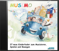 Vorderes Coverbild Mein MUSIMO - Lieder-CD
