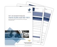 Vorderes Coverbild Prüf- und Dokumentationsmappe: Interne Audits nach ISO 19011