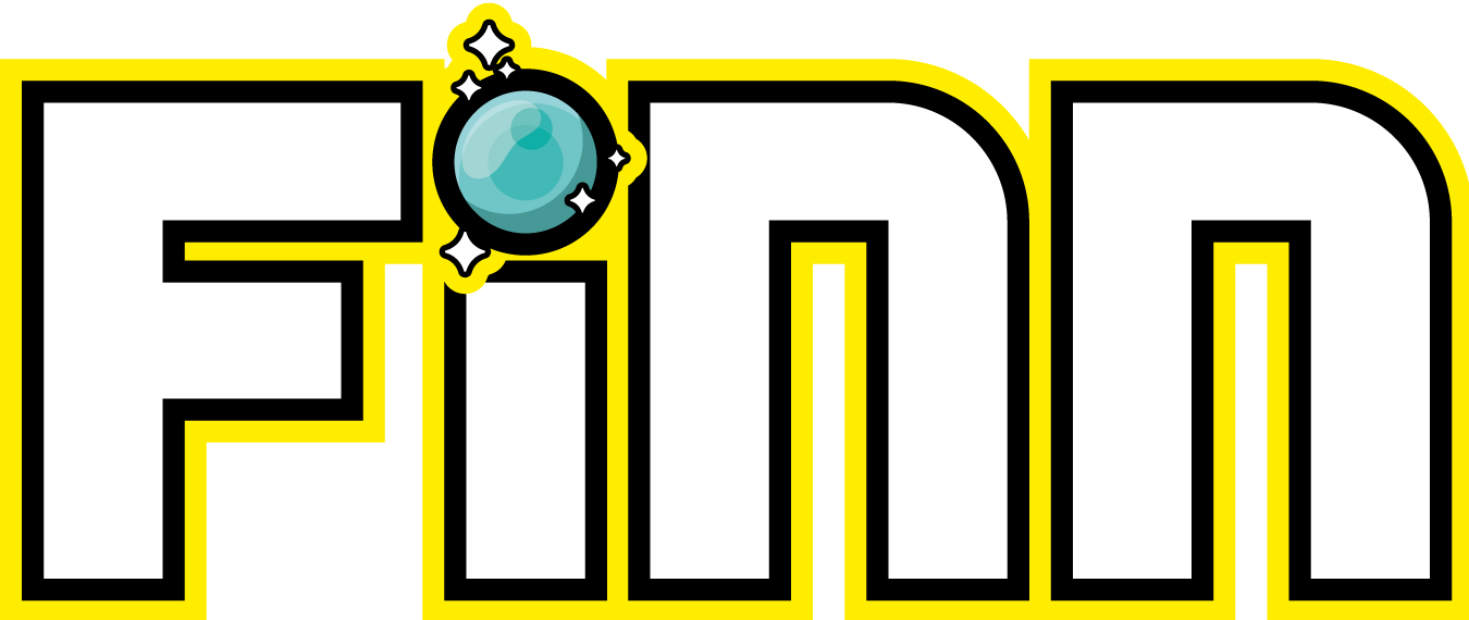 Serienlogo Finn, der letzte Zauberer