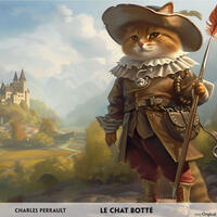 Vorderes Coverbild Le Chat botté - Französisch-Hörverstehen meistern