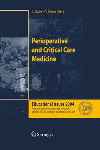 Vorderes Coverbild Perioperative and Critical Care Medicine