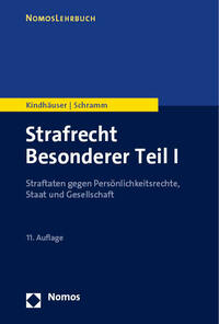 Vorderes Coverbild Strafrecht Besonderer Teil I