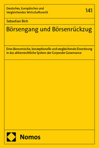 Vorderes Coverbild Börsengang und Börsenrückzug