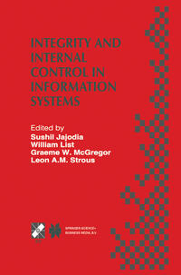 Vorderes Coverbild Integrity and Internal Control in Information Systems
