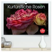 Vorderes Coverbild Kurfürstliche Rosen Eltville am Rhein (hochwertiger Premium Wandkalender 2025 DIN A2 quer), Kunstdruck in Hochglanz