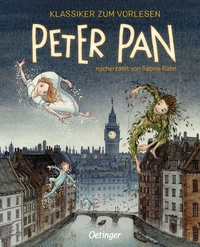 Vorderes Coverbild Klassiker zum Vorlesen. Peter Pan