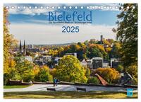 Vorderes Coverbild Bielefeld - Die freundliche Stadt am Teutoburger Wald (Tischkalender 2025 DIN A5 quer), CALVENDO Monatskalender