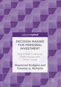 Vorderes Coverbild Decision Making for Personal Investment